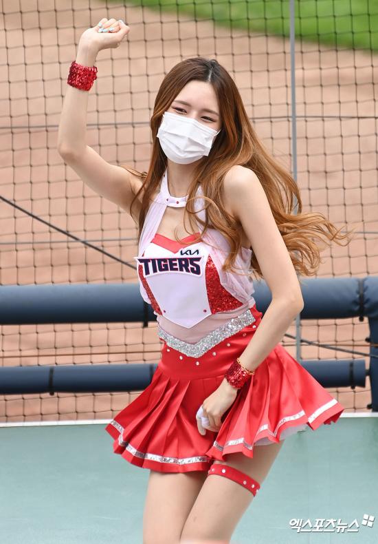 치어리더 박신비 '말라도 너무 말랐어'[엑's HD포토]
