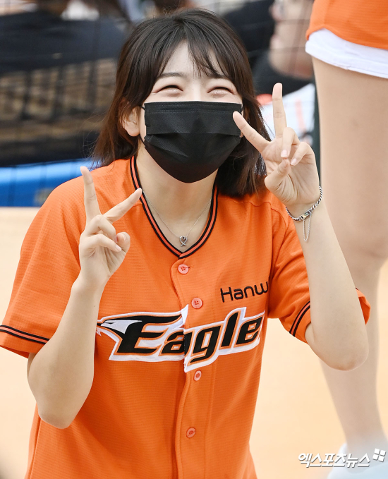 치어리더 박소영 '귀여운 눈 웃음'[엑's HD포토]