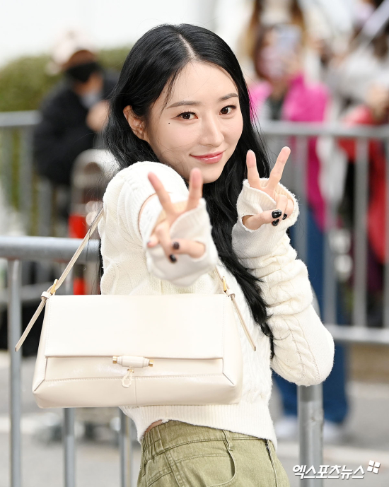드림캐쳐 수아 '애교를 받아라'[엑's HD포토]