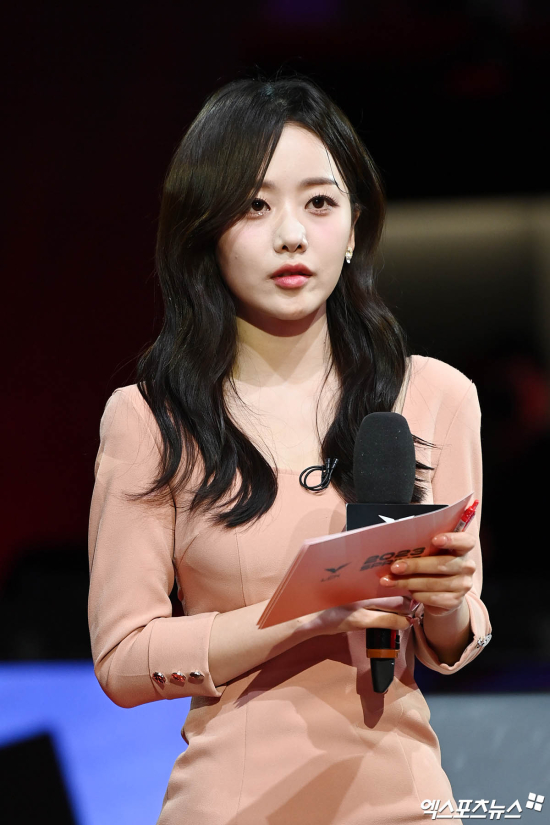 함예진 아나운서 '빈틈 없는 예쁨'[엑's HD포토]