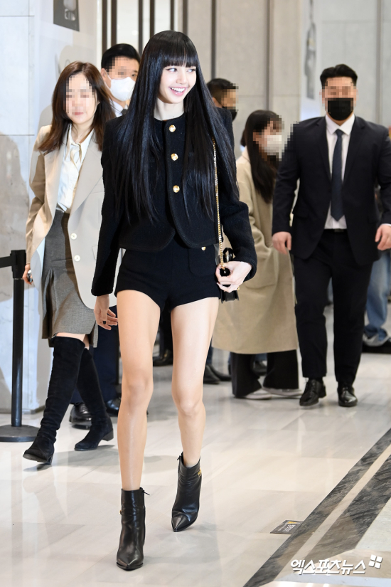 블랙핑크 리사 '무보정 각선미'[엑's HD포토]