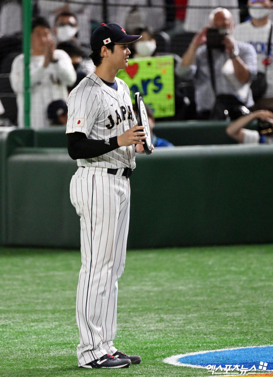 오타니 'WBC B조 MVP'[포토]