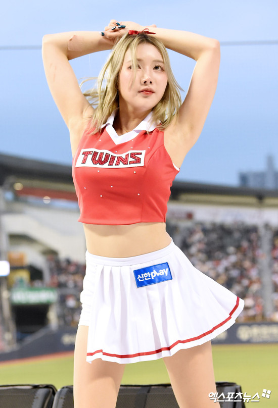 치어리더 이진 '예쁨이 한 가득'[엑's HD포토]