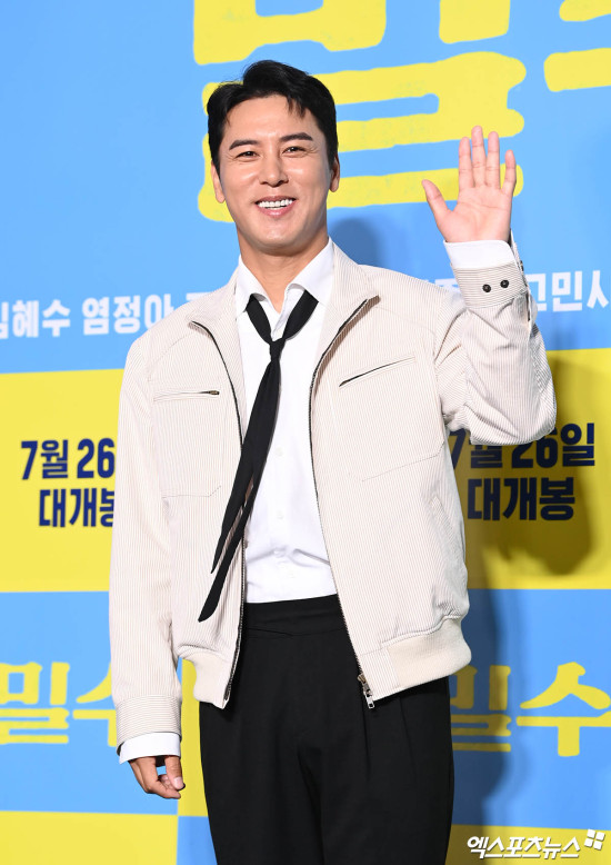 장민호 '설레는 영화관 나들이'[엑's HD포토]