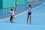 '세리머니하다 역전패'…한국 롤러, 남자 계주 3000m '0.01초 차이'로 은메달 충격 [항저우AG]