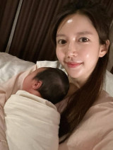 '이필립♥' 박현선, 둘째 출산에도 물광 피부 "3시간도 못 자" 