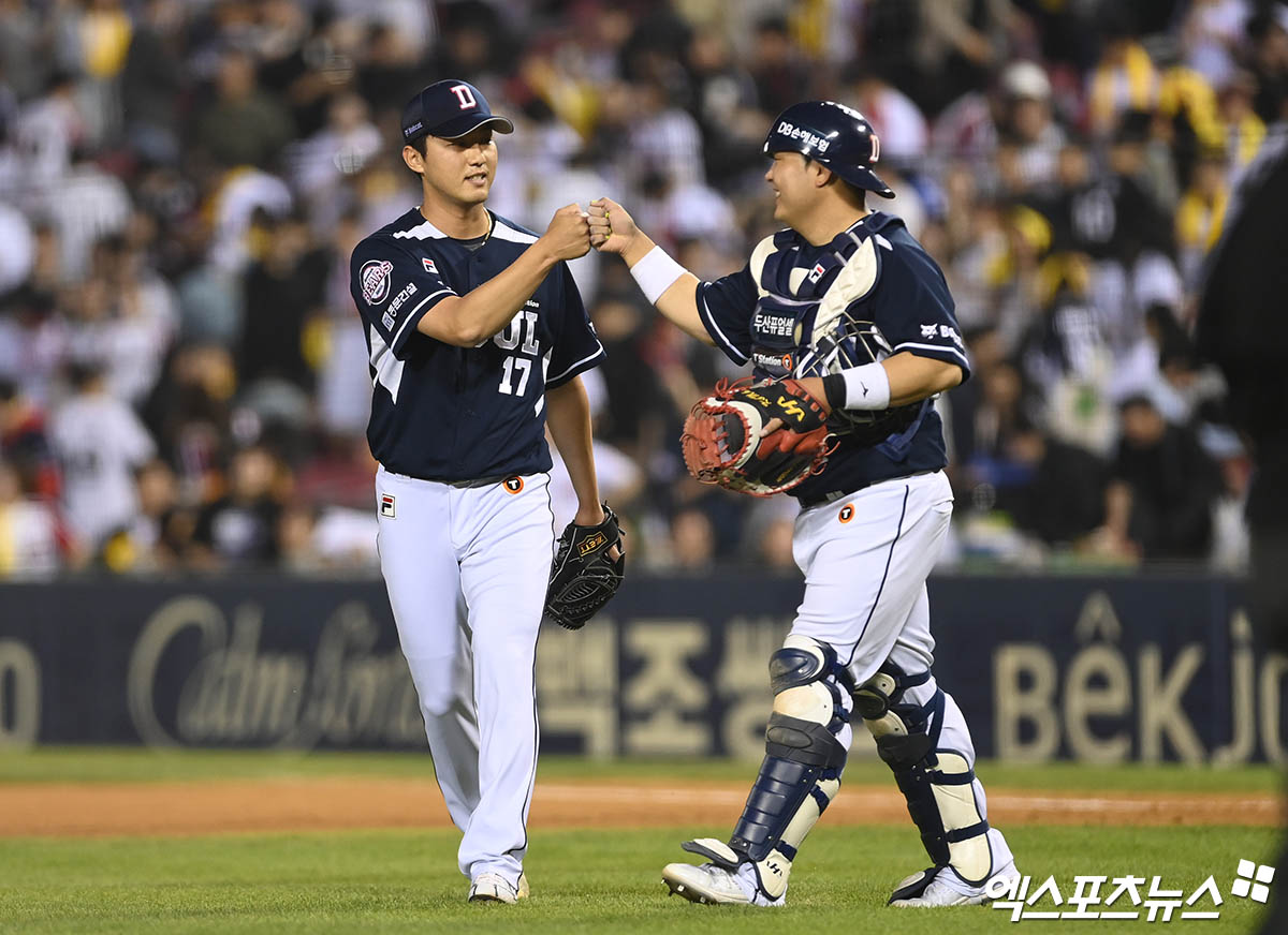 김기연은 3일 잠실구장에서 열린 '2024 신한 SOL Bank KBO 리그' LG 트윈스와 주말 3연전 첫 번째 맞대결에서 7번타자 포수로 선발 출전. 투수들과 안정적으로 배터리 호흡을 맞춰 팀의 6-4 승리에 힘을 보탰다. 잠실, 박지영 기자