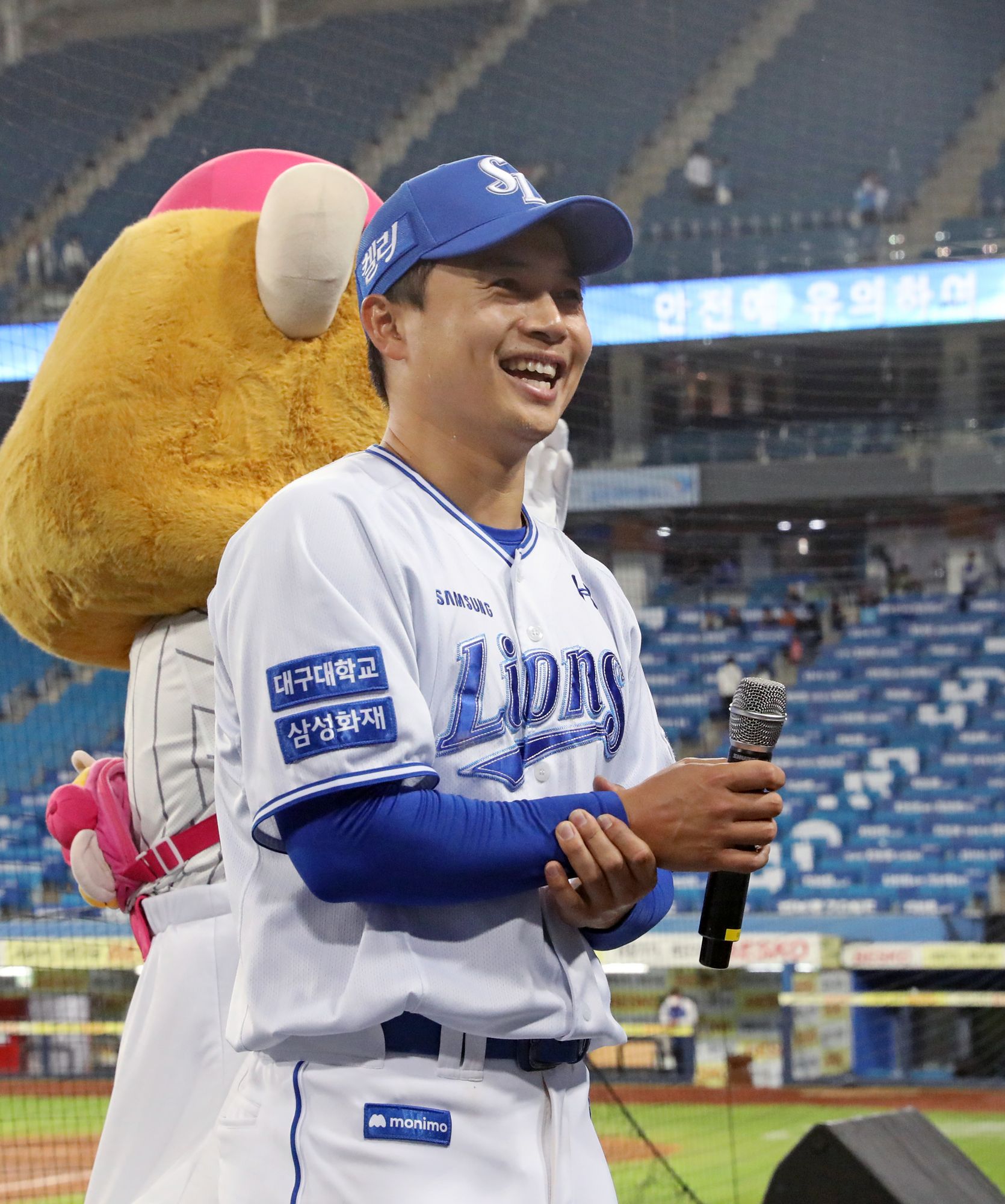 삼성 라이온즈 베테랑 외야수 김헌곤. 5월 9일 대구 삼성라이온즈파크에서 열린 2024 신한 SOL Bank KBO리그 KIA와의 시즌 5차전에 7번타자 겸 좌익수로 선발출전, 4타수 2안타 2타점을 기록했다. 삼성의 3연패 탈출을 이끄는 결승타를 때려냈다. 사진 삼성 라이온즈