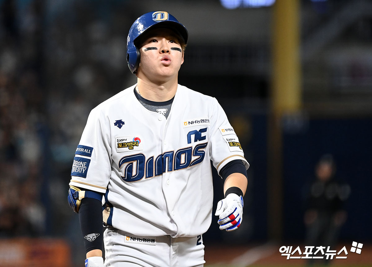 박민우는 28일 마산야구장에서 열린 '2024 메디힐 KBO 퓨처스리그' KIA전에서 2번 지명타자로 선발 출전해 2타수 1안타를 기록했다. 1군 복귀가 눈앞으로 다가왔다. 엑스포츠뉴스 DB