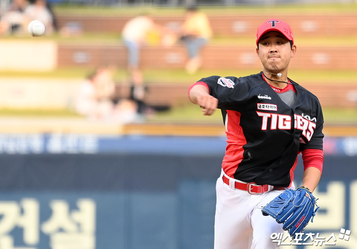 임기영은 28일 창원 NC파크에서 열릴 '2024 신한 SOL Bank KBO 리그' NC와 주중 3연전 첫 경기를 앞두고 1군 엔트리에 합류했다. 엑스포츠뉴스 DB