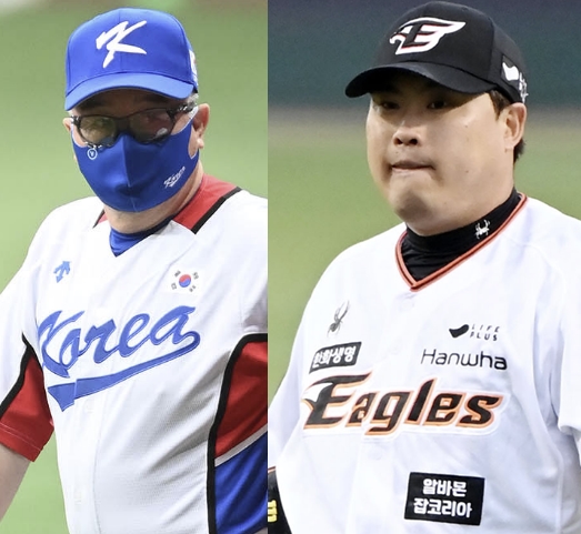 한화는 2일 대구 삼성라이온즈파크에서 열린 '2024 신한 SOL Bank KBO 리그' 삼성 라이온즈와 주말 3연전 마지막 경기가 끝난 직후 새 사령탑을 선임을 발표했다.  최원호 전 감독이 물러난 뒤 나온 1순위 후보 김경문 감독이 이변 없이 한화 지휘봉을 잡았다. 계약 규모는 3년간(2024~2026시즌) 계약금 5억원, 연봉 15억원 등 총 20억원이다. 김 감독은 2008 베이징 올림픽 금메달을 합작했던 한화 에이스 류현진과 프로에서 처음으로 만나게 됐다. 엑스포츠뉴스 DB