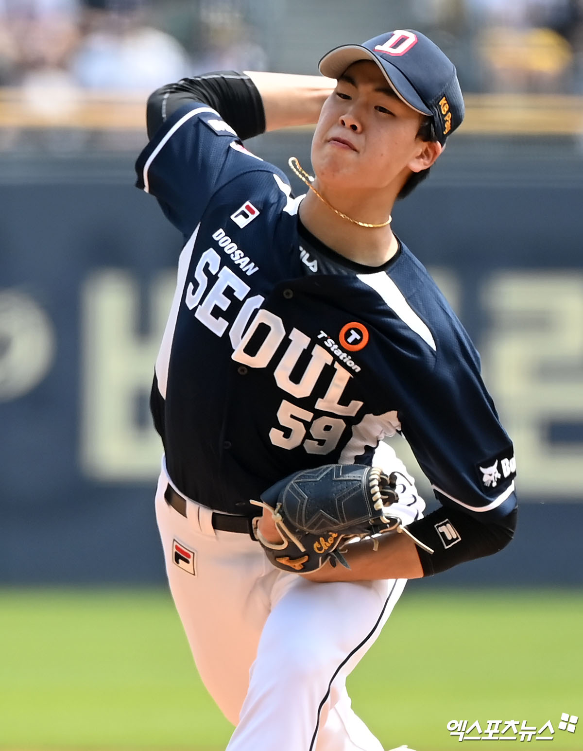  최준호는 4일 창원 NC파크에서 열린 '2024 신한 SOL Bank KBO 리그' NC와 주중 3연전 첫 경기에서 선발 등판. 5이닝 무실점으로 팀 승리에 힘을 보탰다. 엑스포츠뉴스 DB