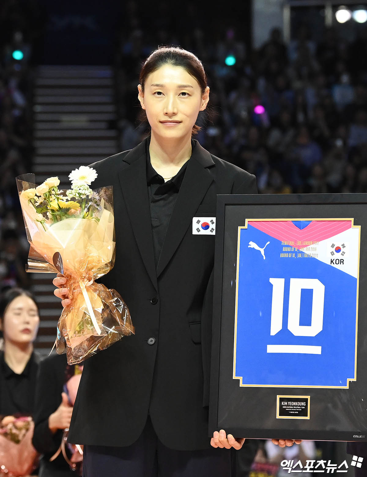 김연경이 8일 서울 잠실실내체육관에서 열린 김연경 초청 'KYK 인비테이셔널 2024'에 팀 대한민국 소속으로 출전, 13득점을 기록하며 팀 승리를 이끌었다. 사진 박지영 기자