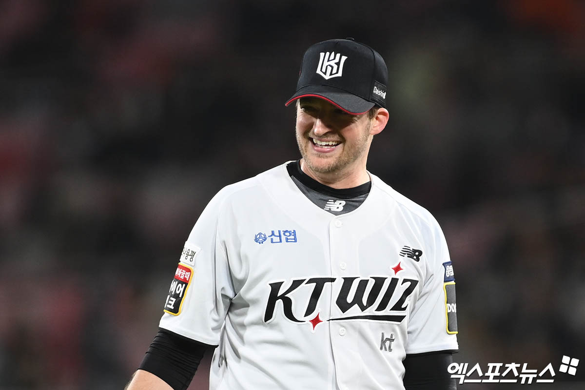 벤자민은 9일 열릴 '2024 신한 SOL Bank KBO 리그' LG와 주말 3연전 마지막 경기에서 선발 등판한다. 엑스포츠뉴스 DB