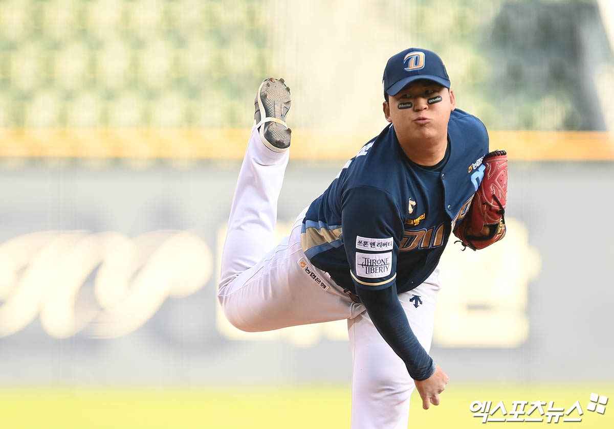 신민혁은 20일 잠실구장에서 열린 '2024 신한 SOL Bank KBO 리그' 두산과 주중 3연전 마지막 경기에 선발 등판했다. 이날 7이닝 2실점으로 활약해 팀의 0-2 패배에도 눈길을 끌었다. 엑스포츠뉴스 DB