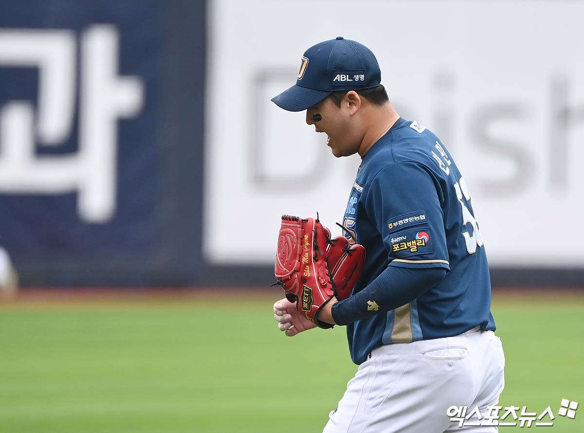 신민혁은 20일 잠실구장에서 열린 '2024 신한 SOL Bank KBO 리그' 두산과 주중 3연전 마지막 경기에 선발 등판했다. 이날 7이닝 2실점으로 활약해 팀의 0-2 패배에도 눈길을 끌었다. 엑스포츠뉴스 DB