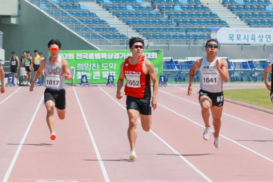 남자 100m 김국영(광주광역시청)