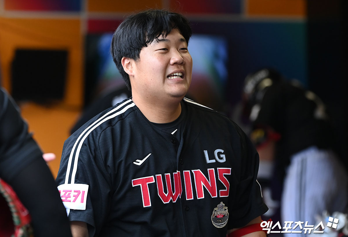 LG 포수 김범석은 5일 '2024 신한 SOL Bank KBO 리그 올스타전 프라이데이' 퓨처스리그 올스타전에 참석했다. 김범석은 북부리그 4번타자 1루수로 선발 출전했다. 엑스포츠뉴스 DB