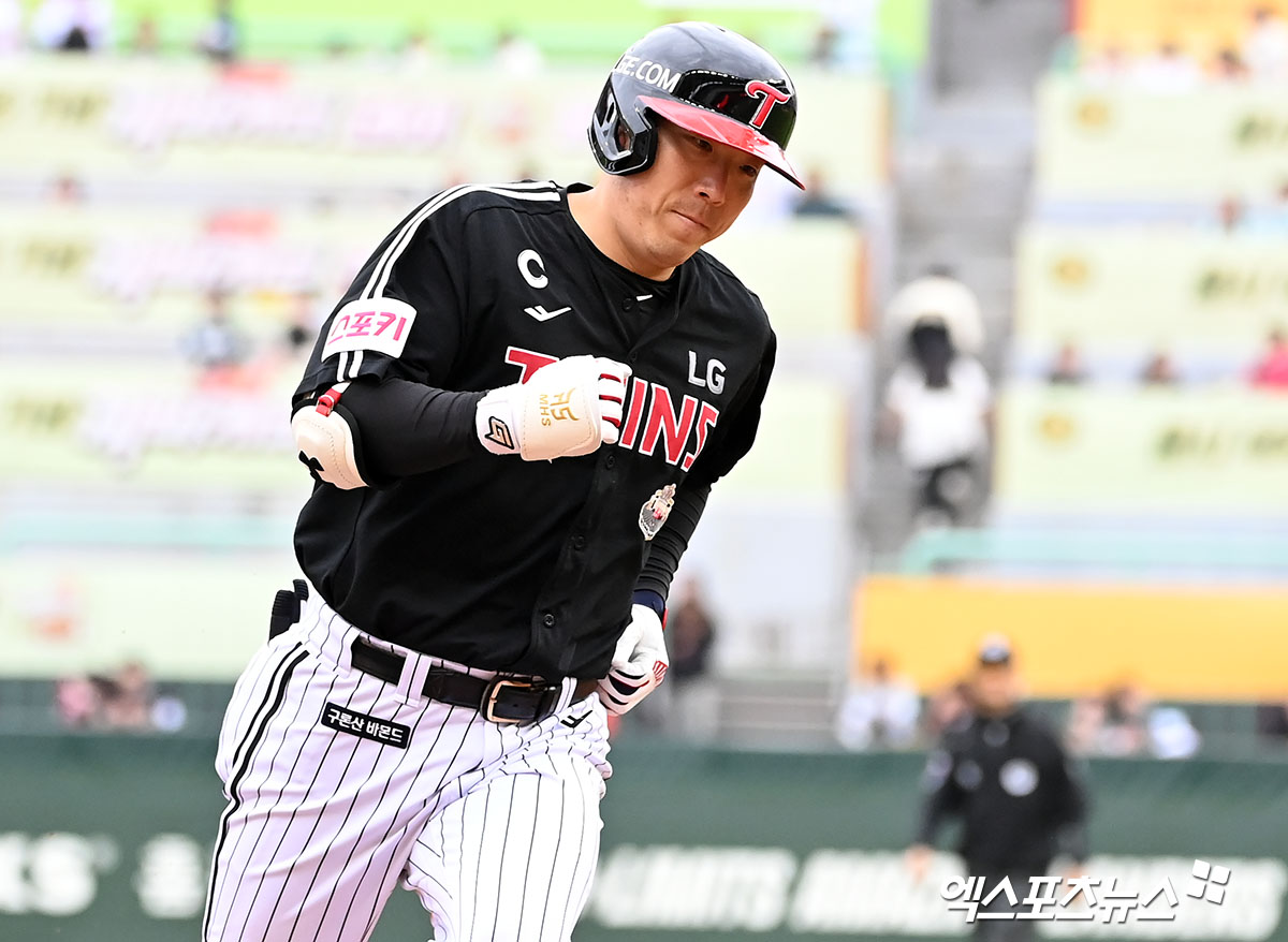 LG 외야수 김현수는 12~14일 대전 한화생명이글스파크에서 열린 '2024 신한 SOL Bank KBO 리그' 한화와 주말 3연전에서 활약하며 팀의 위닝시리즈를 견인했다. 엑스포츠뉴스 DB