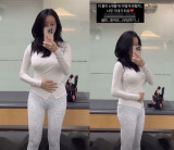 '출산 후 45kg' 아야네, 굴욕無 레깅스핏 이 몸이 어떻게 변할지