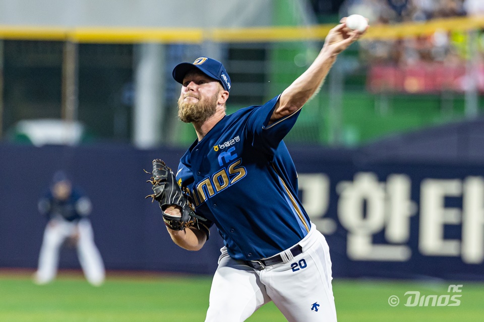 NC 투수 요키시는 1일 인천 SSG랜더스필드에서 열린 '2024 신한 SOL Bank KBO 리그' SSG와 팀 간 제14차전에서 선발 등판했다. 이날 6이닝 1실점으로 시즌 2승(2패)을 챙겼다. NC 다이노스