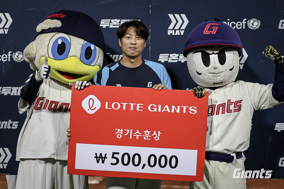 롯데 투수 구승민은 4일 사직구장에서 열린 '2024 신한 SOL Bank KBO 리그' KT와 팀 간 14차전 경기에서 구원 등판했다. 1이닝 무실점을 기록하며 시즌 9번째 홀드를 챙겼다. 롯데 자이언츠