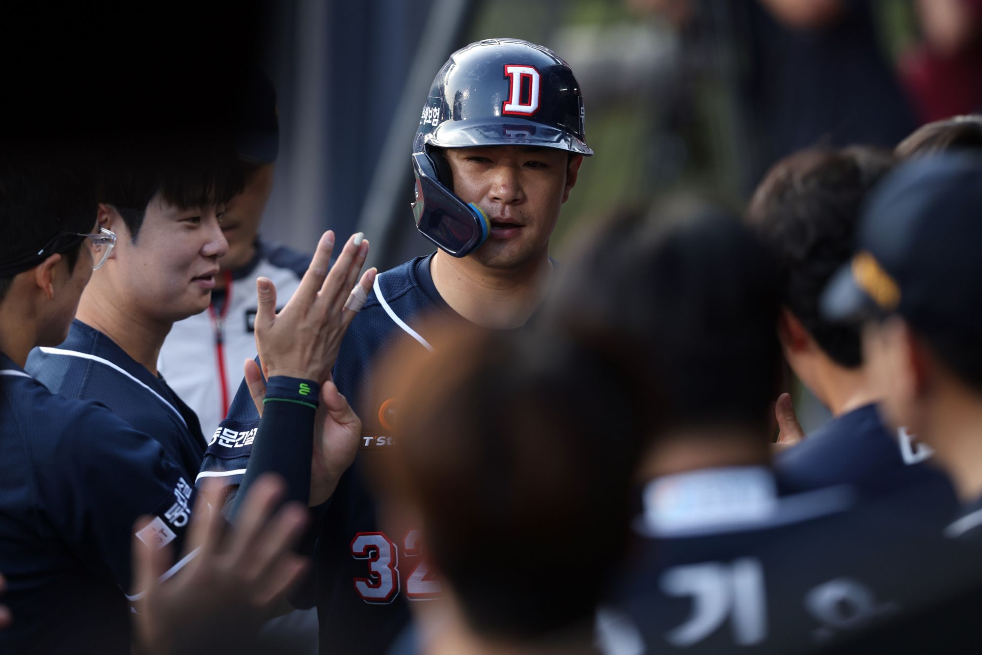 7일 수원케이티위즈파크에서 열린 2024 신한 SOL Bank KBO리그 두산 베어스와 KT 위즈의 경기, 두산이 KT를 12-2로 완파하고 하루 만에 4위로 복귀했다. 두산 베어스