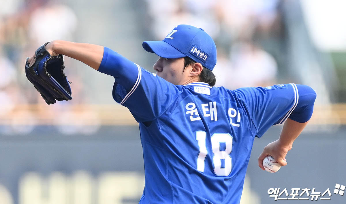 삼성은 15일 삼성라이온즈파크에서 열릴 '2024 신한 SOL Bank KBO 포스트시즌' LG와 플레이오프(5전 3승제) 2차전에서 원태인을 선발 투수로 내보낸다. 우천 취소에도 선발 로테이션에 변화를 주지 않았다. 플레이오프 역대 6번째, 포스트시즌 역대 20번째 우천취소다. 이에 따라 잠실 3~4차전은 17~18일 열린다. 엑스포츠뉴스 DB