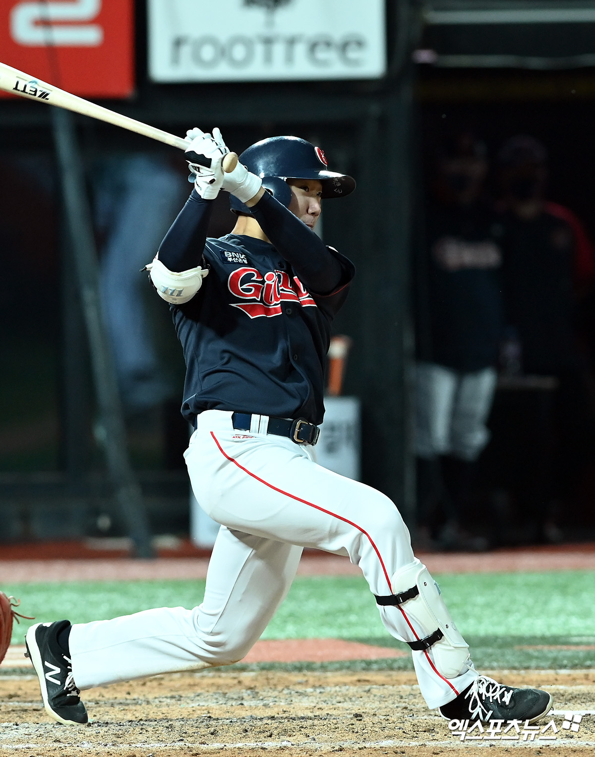 롯데 외야수 추재현이 29일 울산 문수야구장에서 열린 2024 울산-KBO Fall League 결승전에 출전해 4안타 3타점 맹타를 휘둘렀다. 엑스포츠뉴스 DB