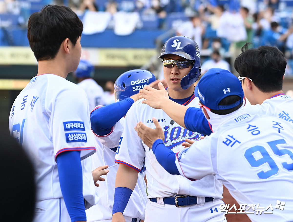 삼성 라이온즈에서 방출 당한 외야수 김동엽이 키움 히어로즈에 새 둥지를 틀었다. 엑스포츠뉴스 DB