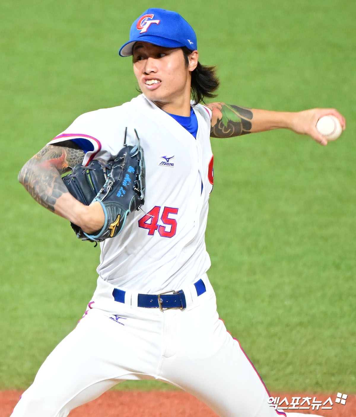 대만 투수 린위민은 13일 대만 타이베이 타이베이돔에서 열릴 '2024 세계야구소프트볼연맹(WBSC) 프리미어12' 조별리그 B조 첫 경기 한국전에 선발 등판할 계획이다. 엑스포츠뉴스 DB