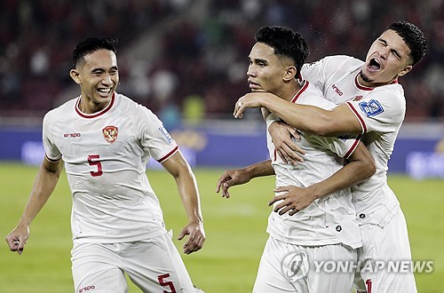 인도네시아가 안방에서 중동의 맹주 사우디아라비아를 2-0으로 제압하고 조 3위로 올라서면서 월드컵 진출 가능성을 높였다. 현재 인도네시아의 승점은 6점이다. 승점 차이가 10점인 조 선두 일본을 끌어내리는 것은 쉽지 않아 보이지만, 2위 호주(승점 7)의 자리는 충분히 노릴 수 있다. 지금의 흐름을 이어간다면 신태용 감독이 말한 현실적인 목표인 4차예선 진출 역시 무난하게 달성할 수 있을 것으로 보인다. 사진 연합뉴스