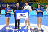 충남도청 오황제, 핸드볼 H리그 남자부 1라운드 MVP 선정