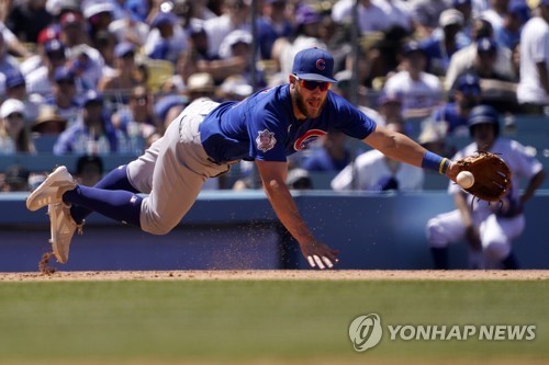 KIA는 위즈덤 가세로 1루수 포지션 WAR 수치 상승을 기대하는 분위기다. AFP 연합뉴스