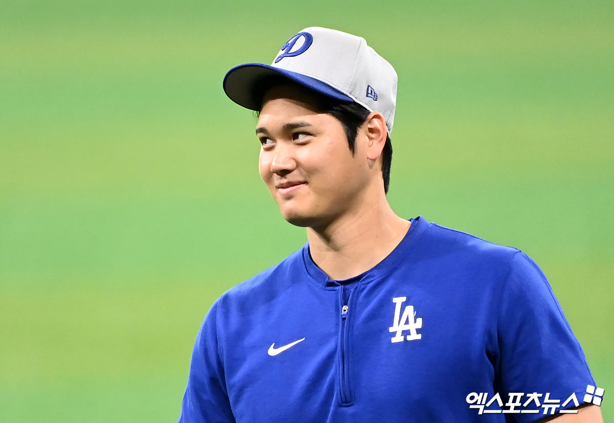 다저스 투타 겸업 스타 오타니는 오는 5월 투수로 복귀가 예상된다. 팀은 토미존 수술과 어꺠 수술을 받은 오타니가 무리하지 않길 원한다. 엑스포츠뉴스 DB