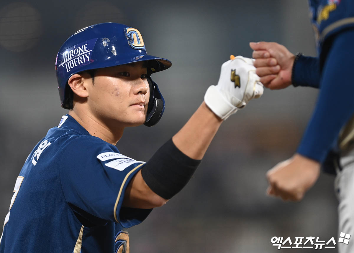 NC 내야수 김주원은 지난해 커리어하이 시즌을 보냈다. 상승세를 이어가 2025시즌 잠재력을 터트리려 한다. 엑스포츠뉴스 DB