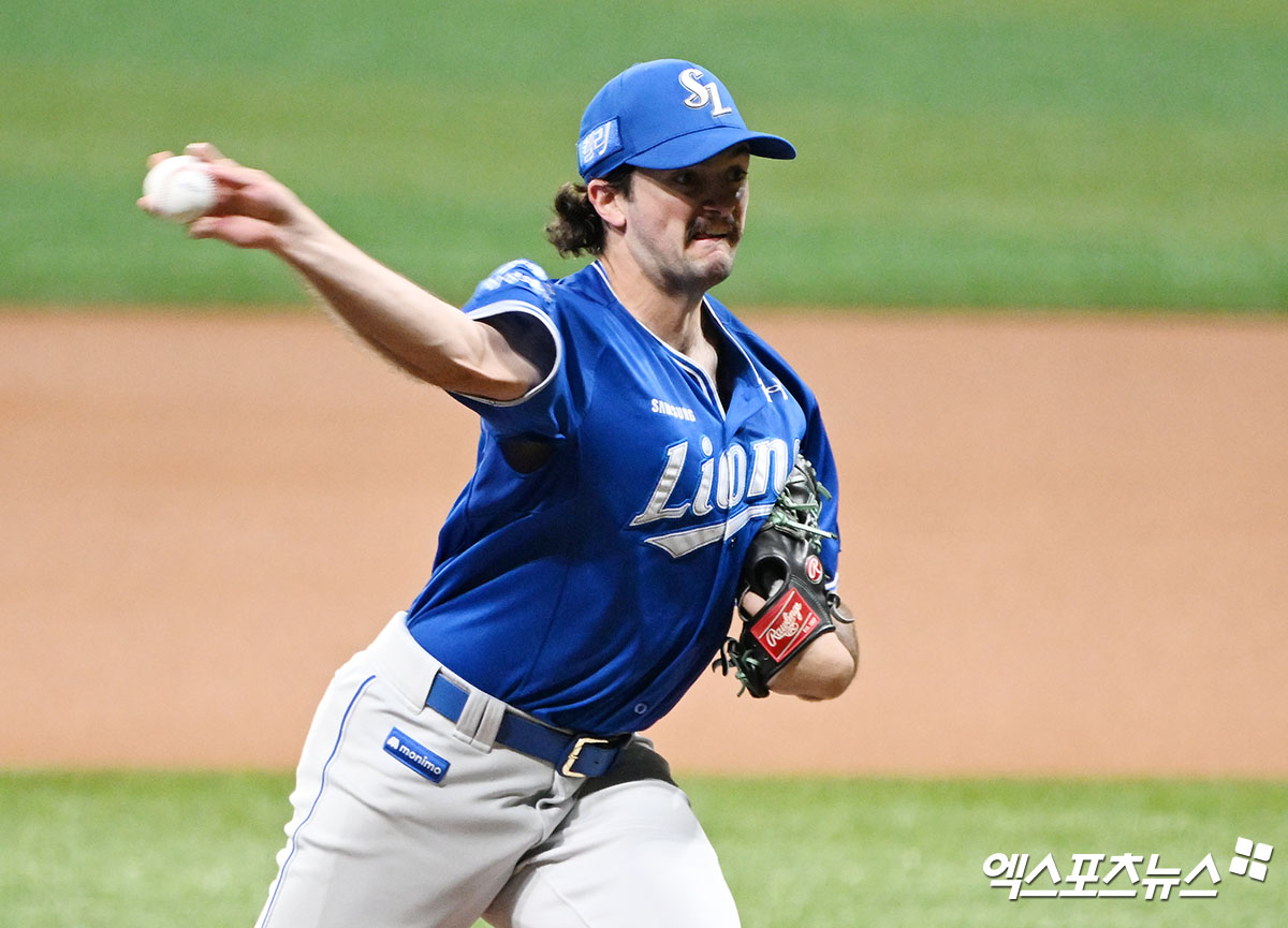 前 삼성 투수 코너는 탬파베이와 마이너리그 계약을 체결하며 빅리그 재입성에 나선다. 엑스포츠뉴스 DB