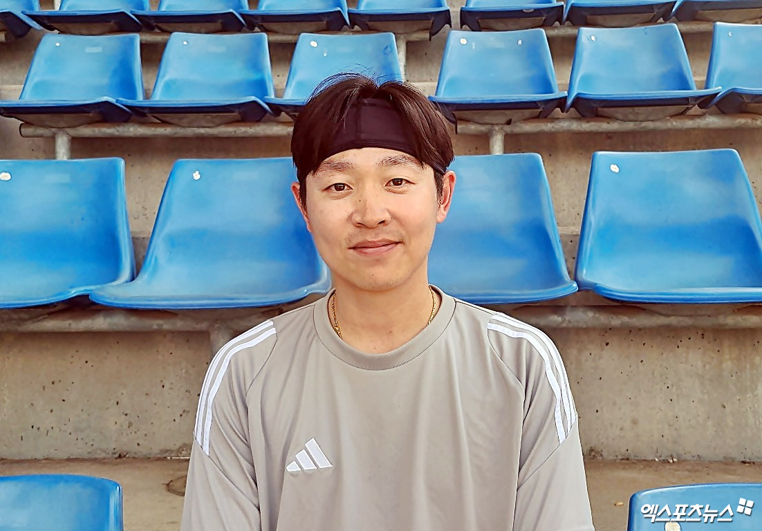 두산 베어스 외야수 정수빈이 새 외국인 외야수 제이크 케이브의 수비 실력을 극찬했다. 엑스포츠뉴스 DB