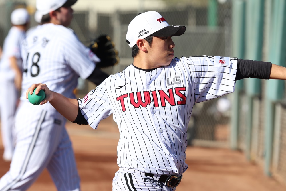 LG 투수 박명근은 지난해 2년차 징크스를 피하지 못했다. 이를 이겨내고자 비시즌 만반의 준비를 하고 있다. LG 트윈스