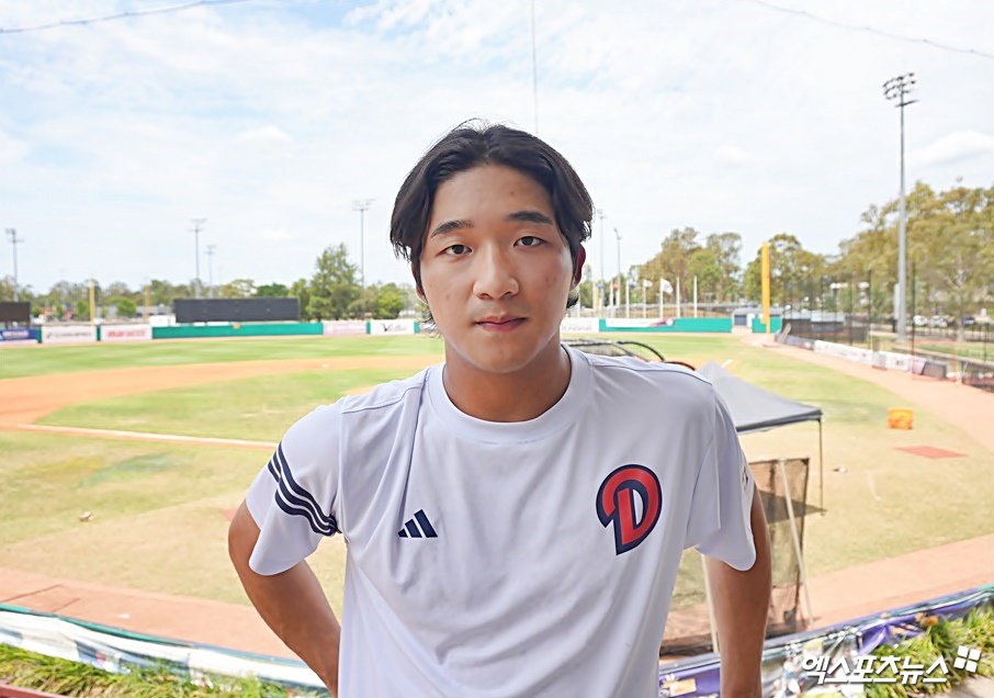 두산 베어스 외야수 김대한이 호주 1차 스프링캠프를 마친 뒤 퓨처스팀 스프링캠프로 이동해 2025시즌 준비를 이어간다. 엑스포츠뉴스 DB