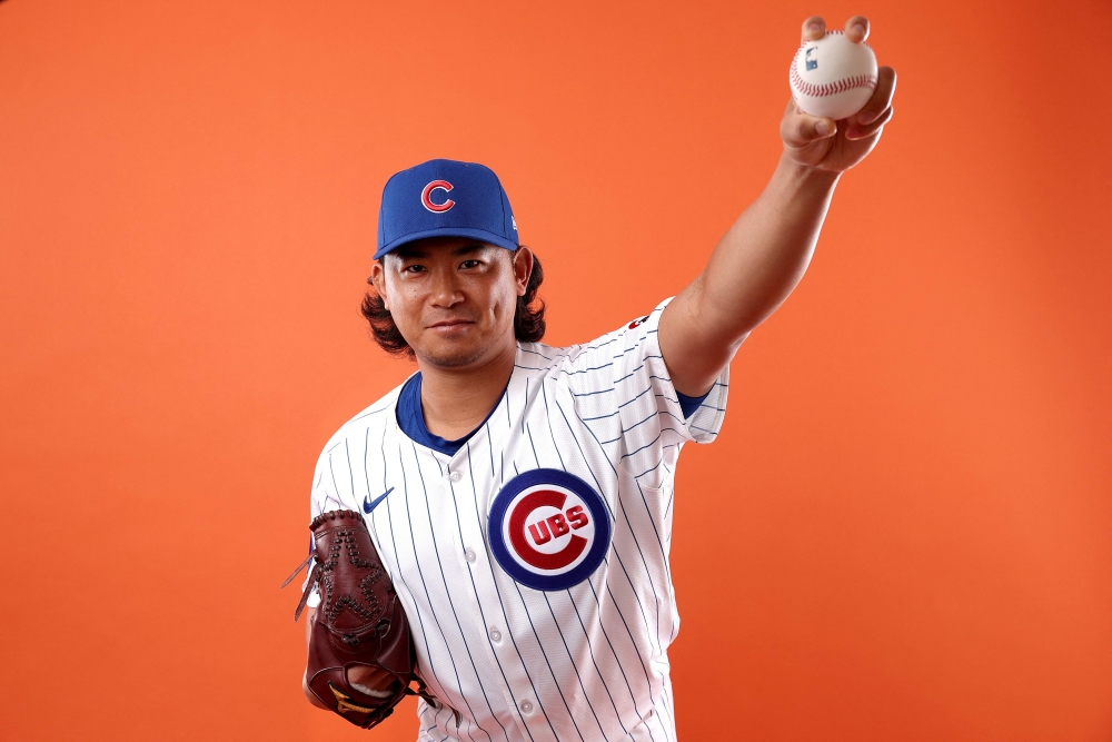 시카고 컵스가 구단 공식 SNS를 통해 3월 18일 일본 도쿄돔에서 열리는 LA 다저스와의 2025 MLB 정규시즌 개막전에 이마나가가 선발로 등판한다고 공식 발표했다. AFP 연합뉴스