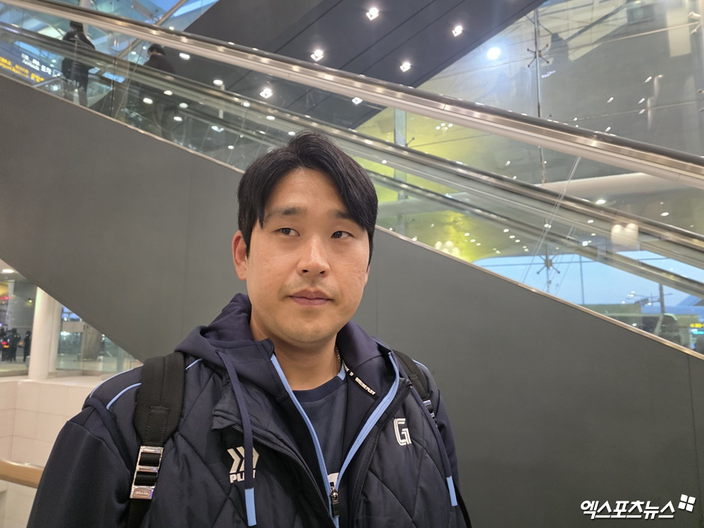 롯데 포수 유강남은 지난해 수술 이후 남다른 각오로 2025시즌을 준비하고 있다. 다치지 않은 것을 우선으로 팀에 보탬이 되고자 다짐했다. 인천국제공항, 박정현 기자