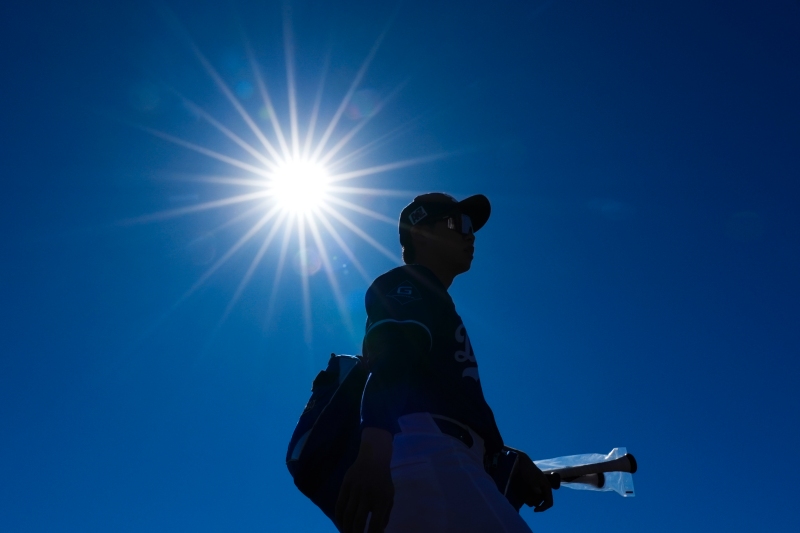 김혜성은 LA 다저스와 3+2년 최대 2200만 달러(약 324억원)의 계약을 맺고 메이저리그 진출에 도전한다. 김혜성은 4차례 시범경기에 출전해 9타수 1안타 2볼넷 4삼진을 기록했다. AP연합뉴스