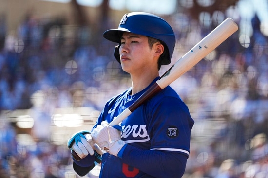 김혜성은 LA 다저스와 3+2년 최대 2200만 달러(약 324억원)의 계약을 맺고 메이저리그 진출에 도전한다. 김혜성은 4차례 시범경기에 출전해 9타수 1안타 2볼넷 4삼진을 기록했다. AP연합뉴스