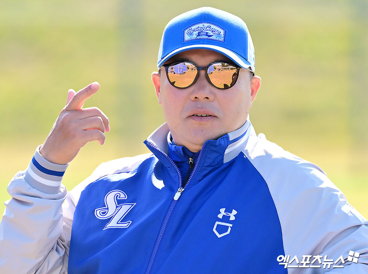 박진만 삼성 감독은 3일 일본 오키나와 아카마구장에서 열린 팀 훈련을 지켜봤다. 6번의 오키나와 연습경기를 모두 끝낸 뒤 취재진을 만나 캠프 성과를 총평했다. 엑스포츠뉴스 DB