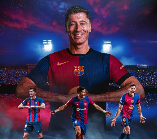 바르셀로나가 3일(한국시간) 스페인 바르셀로나에 있는 에스타디 올림피그 류이스 콤파니스에서 열린 레알 소시에다드와의 2024-2025시즌 라리가 26라운드 홈 경기에서 4-0으로 대승을 거뒀다. 3-0으로 앞서던 후반 15분 그는 로날드 아라우호의 중거리 슈팅을 발을 갖다대 방향을 바꿨다. 골키퍼는 원래 슈팅 방향대로 몸을 던진 뒤였고 공은 그대로 골문 안으로 빨려 들어갔다. 이 득점으로 레반도프스키는 바르셀로나 입단 이후 한 시즌 최다골 기록을 경신했다.. 바르셀로나