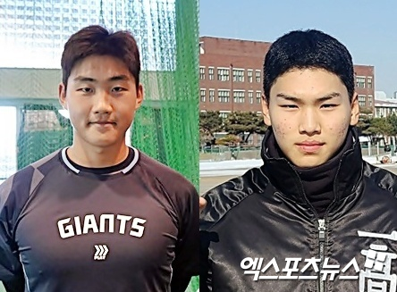 롯데 자이언츠 신인 좌완 김태현이 학교 직속 후배 광주일고 김성준을 응원했다. 엑스포츠뉴스 DB