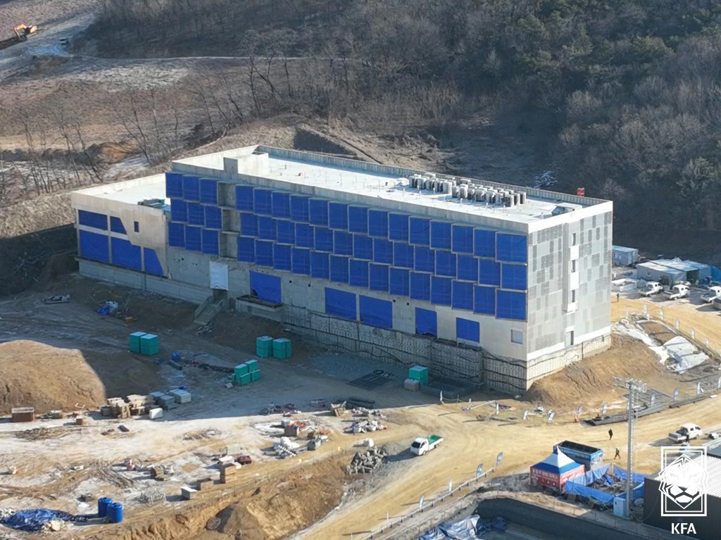 숙소동 건설 현황