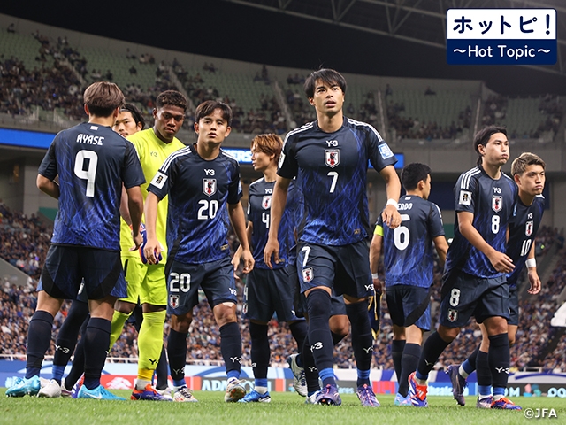 일본축구협회는 13일 공식 홈페이지를 통해 3월 A매치에 나설 일본 축구 대표팀 명단을 발표했다.   일본은 오는 20일 오흐 7시 35분과 25일 같은 시각 모두 일본 사이타마에 있는 사이타마 스타디움에서 바레인과 사우디아라비아와 2026 국제축구연맹(FIFA) 북중미 월드컵(캐나다-미국-멕시코 공동개최) 아시아 지역 3차 예선 C조 7~8차전을 치른다. 일본축구협회