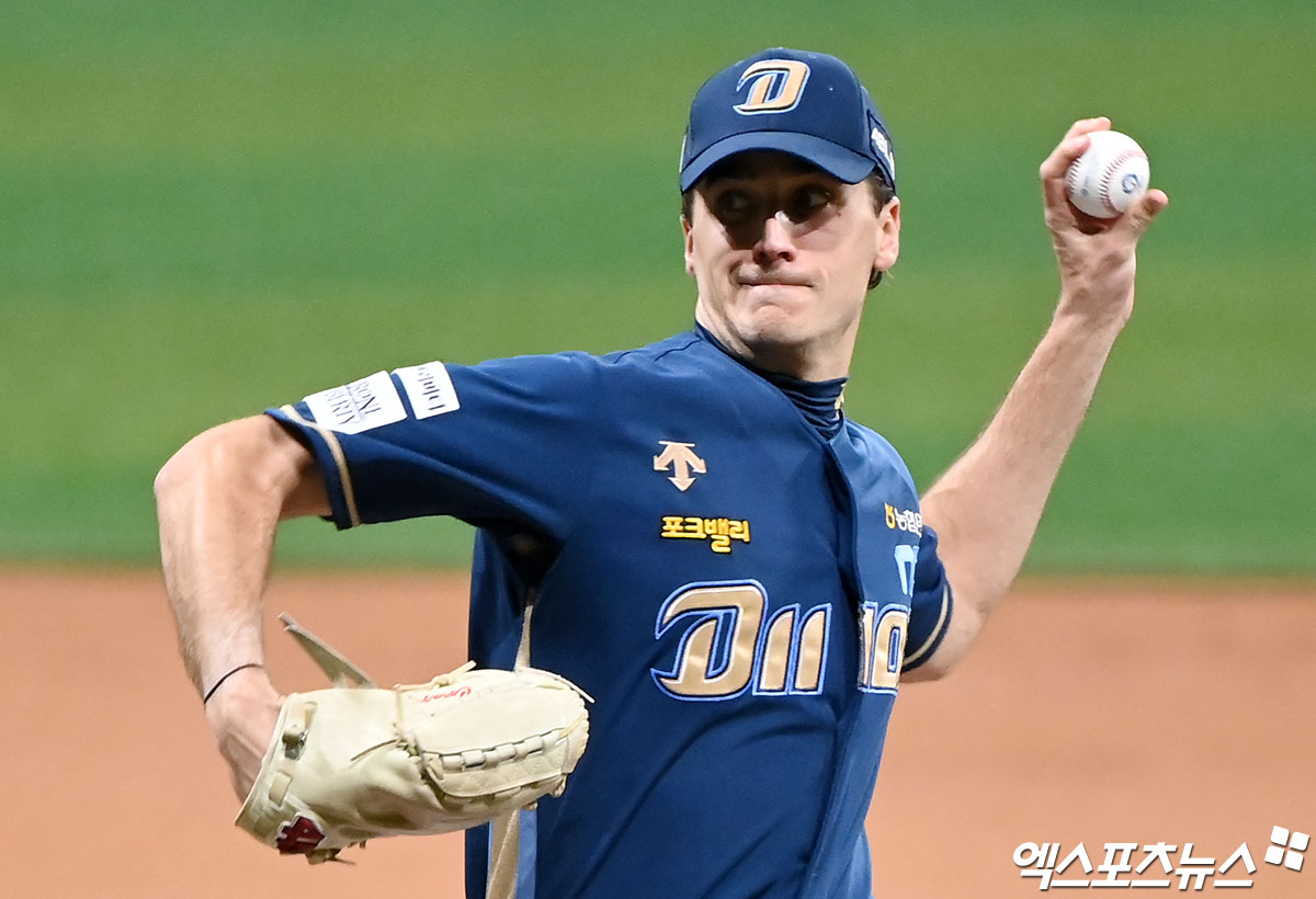 지난해 KBO리그 '최동원 상' 수상자인 미국인 좌완 카일 하트가 올해 미국 메이저리그 샌디에이고 파드리스에서 개막 선발 로테이션 진입을 노리고 있다. 사진 엑스포츠뉴스 DB